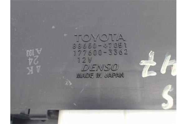 Recambio de centralita para toyota prius (nhw20) híbrido basis referencia OEM IAM 177600-3362 88650-47051  Recambio de centralita para toyota prius (nhw20) híbrido basis referencia OEM IAM 177600-3362 88650-47051