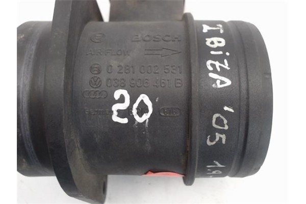 Recambio de caudalimetro para volkswagen golf iv berlina (1j1) 1.9 advance referencia OEM IAM (038906461B) (0281002531) 38906461