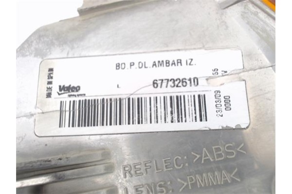 Recambio de intermitente delantero izquierdo para volkswagen caddy fg/co (9k9) 1.9 family referencia OEM IAM 6K5953049C 67732610