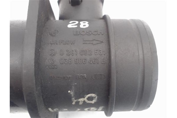 Recambio de caudalimetro para seat alhambra (7v9) 1.9 stella referencia OEM IAM (0281002531) (038906461B) 