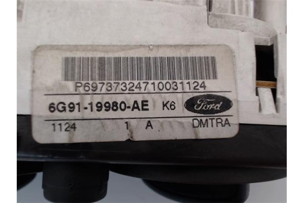 Recambio de mandos calefaccion / a.a. para ford mondeo iv 1.8 tdci referencia OEM IAM 6g9119980ae  