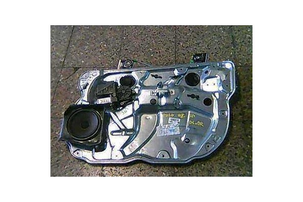Recambio de mecanismo elevalunas delantero derecho para volkswagen polo (9n1)(2001) 1.4 16v referencia OEM IAM 6Y2959801 400886G