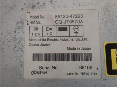 Recambio de radio / cd para toyota prius (nhw20) híbrido basis referencia OEM IAM 86120-47220  