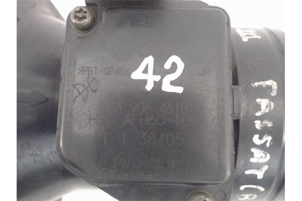 Recambio de caudalimetro para audi a4 avant (b5) 1.6 referencia OEM IAM (06A906461B) (AFH6010C) 6A906461B , AUDI | 6A906461B , S