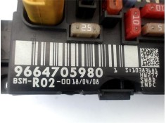 Recambio de caja fusibles/rele para citroen c4 picasso 2.0 sx referencia OEM IAM 9664705980  