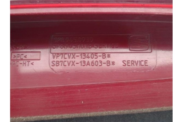 Recambio de piloto porton trasero izquierdo para seat altea xl (5p5) referencia OEM IAM 5P8945093D 13405B 