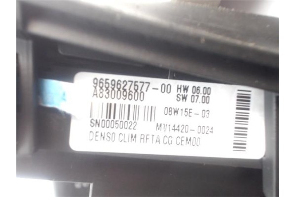 Recambio de mandos calefaccion / a.a. para citroen c4 picasso 2.0 hdi referencia OEM IAM 9659627577  