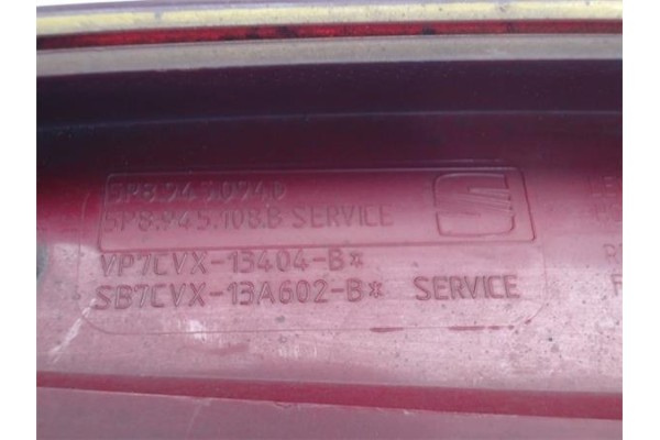 Recambio de piloto porton trasero derecho para seat altea xl (5p5) referencia OEM IAM 5P8945094D 13404B 