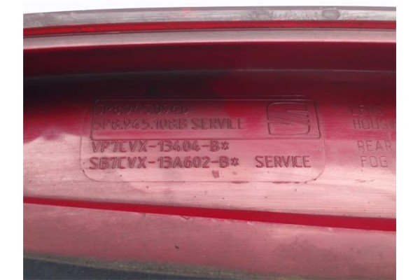 Recambio de piloto porton trasero derecho para seat altea xl (5p5) referencia OEM IAM 5P8945094D 13404B 