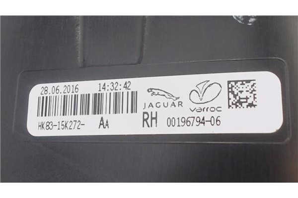 Recambio de piloto porton trasero derecho para jaguar f-pace 2.0 r-sport awd referencia OEM IAM 196794 HK83-15K272-AA 