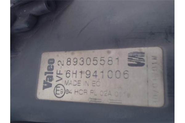 Recambio de faro delantero dcho para seat arosa (6h1) referencia OEM IAM 6H1941006 89305581 
