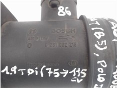 Recambio de caudalimetro para volkswagen polo iv (9n1) 1.9 highline referencia OEM IAM 0281002216  