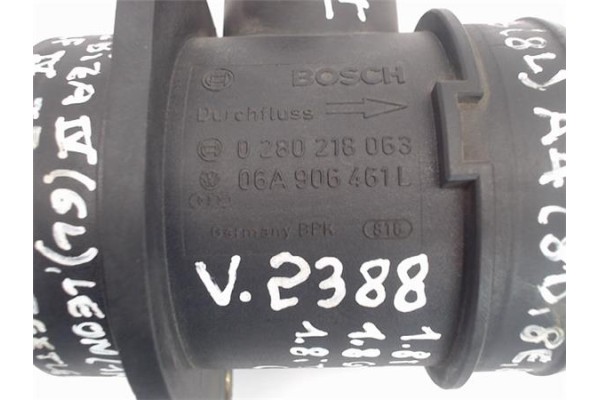 Recambio de caudalimetro para volkswagen polo iv (9n1) referencia OEM IAM 0280218063  
