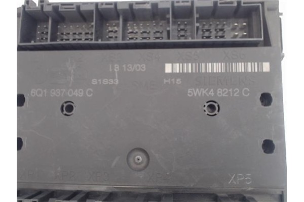 Recambio de centralita para seat ibiza (6l1) referencia OEM IAM 6Q1937049C 5WK48212C 