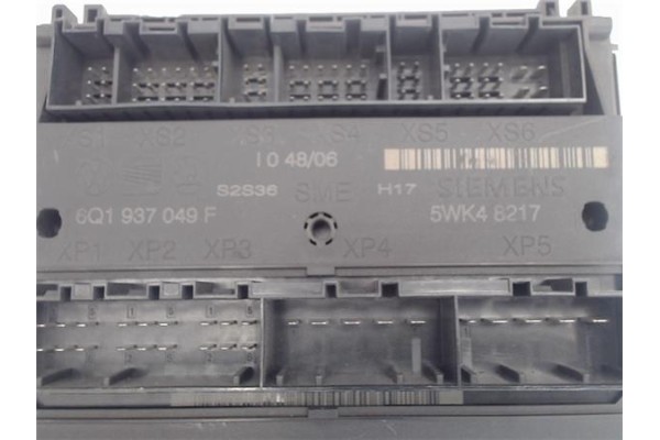 Recambio de centralita para seat ibiza (6l1) referencia OEM IAM 6Q1937049F 5WK48217 