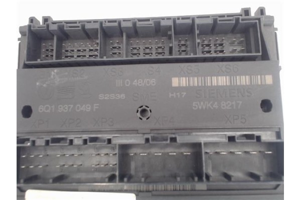 Recambio de centralita para seat ibiza (6l1) referencia OEM IAM 6Q1937049F 5WK48217 