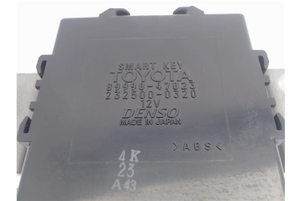 Recambio de centralita cierre para toyota prius (nhw20) híbrido basis referencia OEM IAM (89990-47023) (232500-0320) 