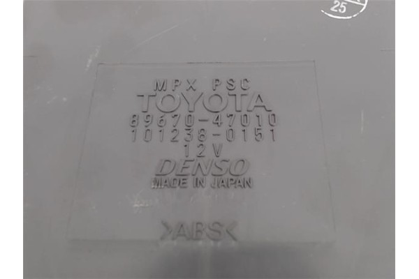 Recambio de centralita para toyota prius (nhw20) híbrido basis referencia OEM IAM (89670-47010) (101238-0151) 