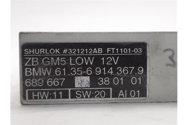 Recambio de centralita cierre para bmw serie 3 berlina (e46) 2.0 320d edition exclusiv referencia OEM IAM (689667) (61356914367)