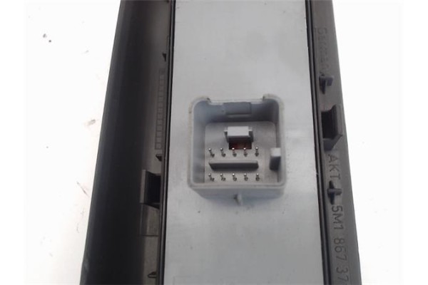 Recambio de mando elevalunas delantero izquierdo para volkswagen golf v plus (5m1) 1.9 tdi referencia OEM IAM (5M1867371B)  