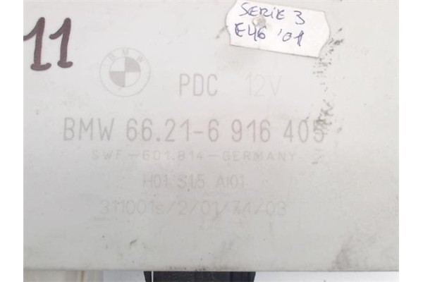 Recambio de centralita para bmw serie 3 berlina (e46) referencia OEM IAM (66216916405) (601814) 