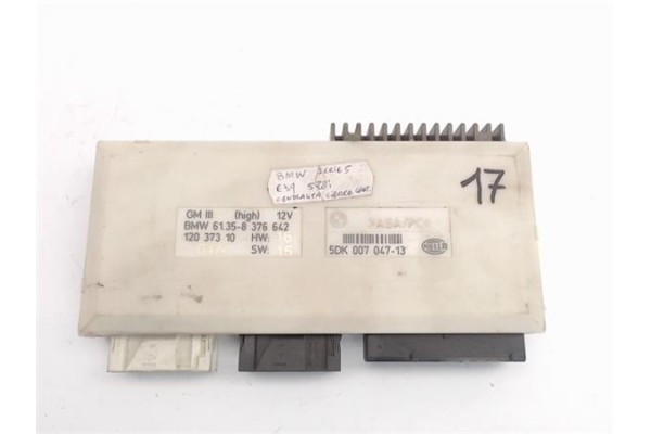 Recambio de centralita para bmw serie 5 berlina (e39) 2.8 528i referencia OEM IAM (61358376642) (5DK007047-13) 