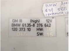 Recambio de centralita para bmw serie 5 berlina (e39) 2.8 528i referencia OEM IAM (61358376642) (5DK007047-13) 
