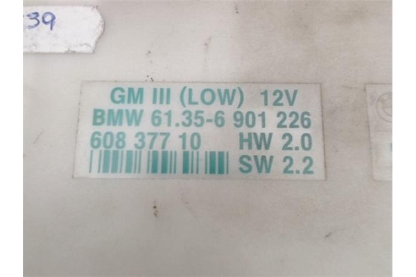 Recambio de centralita cierre para bmw serie 5 berlina (e39) 2.2 520i referencia OEM IAM (6010729013) (61356901226) 