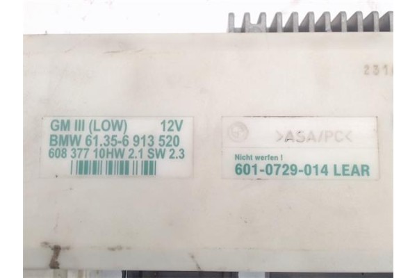 Recambio de centralita para bmw serie 5 berlina (e39) 2.5 525i exclusive referencia OEM IAM (61356913520) (6010729014) 