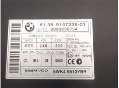 Recambio de centralita cierre para bmw serie 3 coupe (e92) 3.0 325i referencia OEM IAM (61359147226-01) (5WK49513YBR) 
