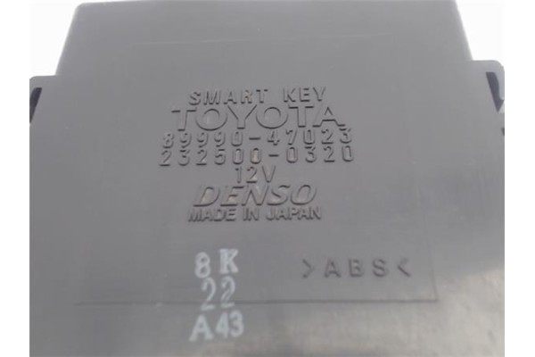 Recambio de centralita cierre para toyota prius (nhw20) híbrido basis referencia OEM IAM (89990-47023) (232500-0320) 