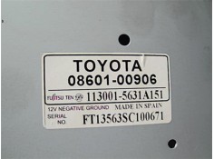 Recambio de cargador cd para toyota corolla (e12) 2.0 d-4d referencia OEM IAM 0860100906  