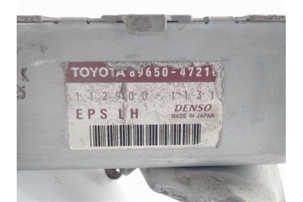 Recambio de centralita para toyota prius (nhw20) híbrido basis referencia OEM IAM (89650-4716) (1129001131) 