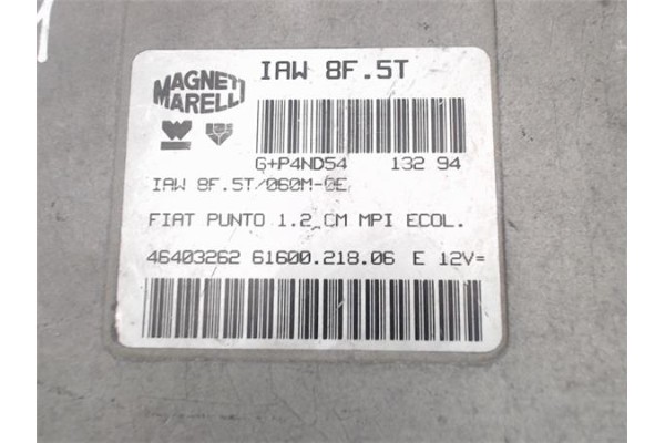 Recambio de centralita para fiat ii punto (188) berlina 1.2 16v xbox referencia OEM IAM (IAW8F.5T) (46403262) 