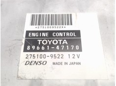 Recambio de centralita para toyota prius (nhw20) híbrido basis referencia OEM IAM (89661-47170) (275100-9522) 