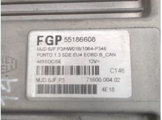 Recambio de centralita para fiat ii punto (188) berlina 1.3 16v sound/speed multijet referencia OEM IAM (MJD6JF.P3) (55186608) (