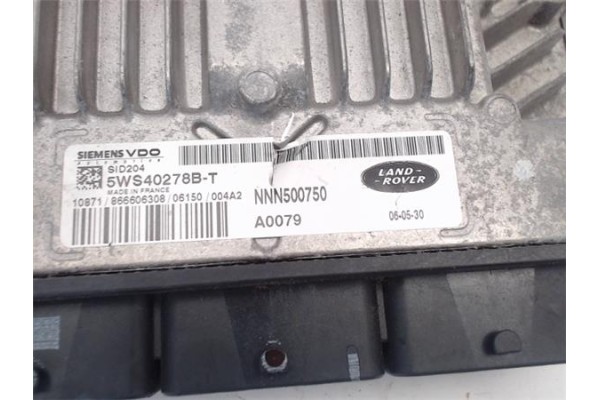 Recambio de centralita para land rover discovery 2.7 td referencia OEM IAM 5WS40278BT  