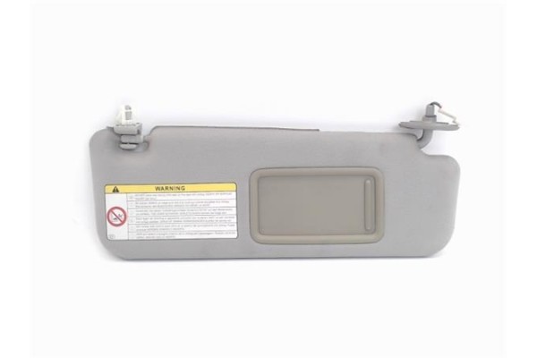 Recambio de parasol derecho para toyota prius (nhw20) híbrido basis referencia OEM IAM 7431047133B4  