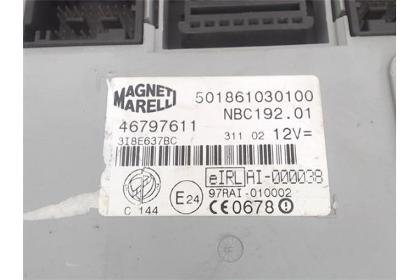 Recambio de centralita para fiat stilo (192) referencia OEM IAM (NBC192.01 (46797611) 