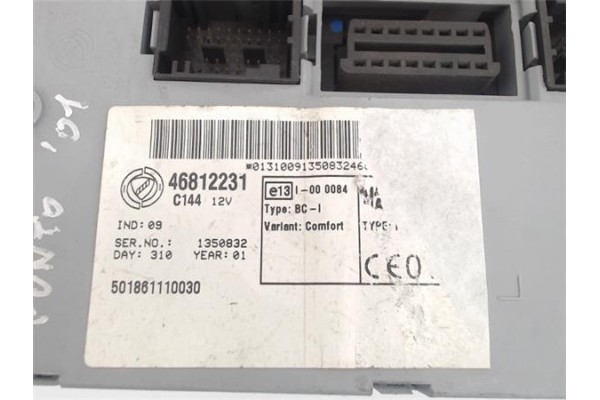 Recambio de centralita para fiat ii punto (188) berlina referencia OEM IAM (I-000084) (46812231) 