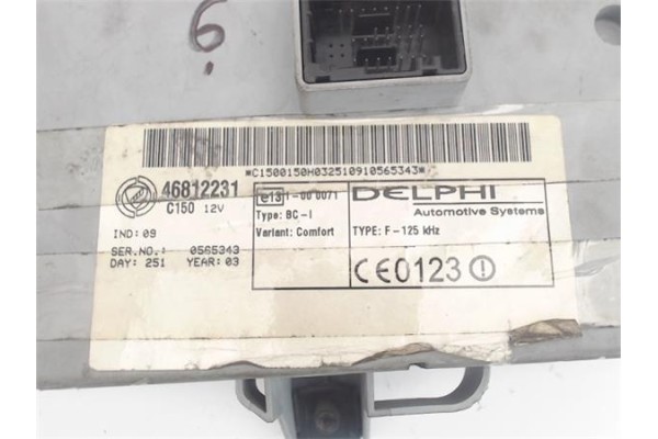Recambio de centralita para fiat i doblo (223) cargo referencia OEM IAM (46812231) (I-000071)  