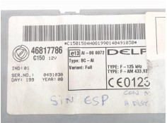 Recambio de centralita para fiat ii punto (188) berlina referencia OEM IAM (46817786) (AI-000072) 