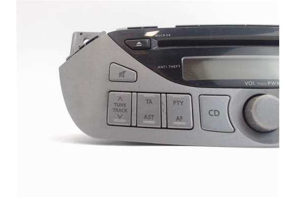 Recambio de radio / cd para nissan pixo (uao) 1.0 visia referencia OEM IAM 39101M68K00 39101-68K0 