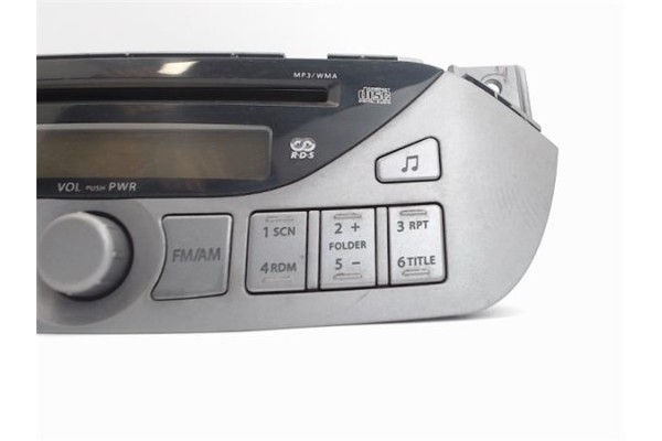 Recambio de radio / cd para nissan pixo (uao) 1.0 visia referencia OEM IAM 39101M68K00 39101-68K0 