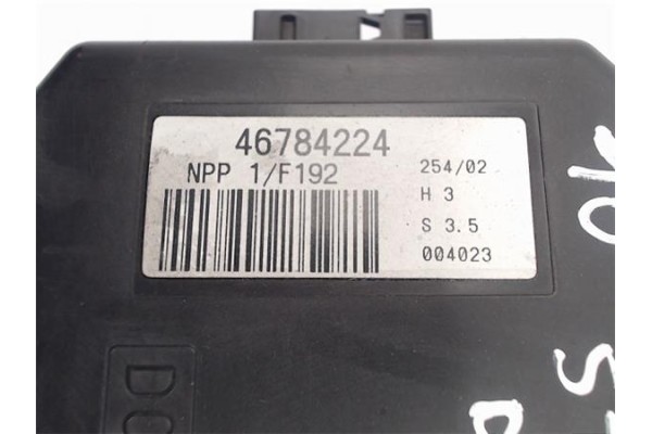 Recambio de centralita cierre para fiat stilo (192) 2.4 20v gt referencia OEM IAM 46784224 NPP 1/F192 