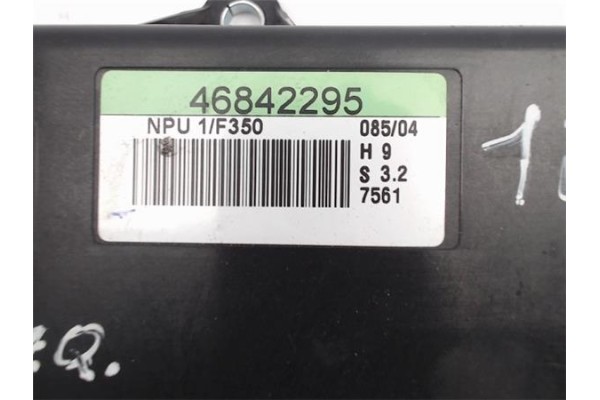 Recambio de centralita para fiat ii punto (188) berlina 1.9 jtd 85 dynamic referencia OEM IAM 46842295 NPU 1/F350 