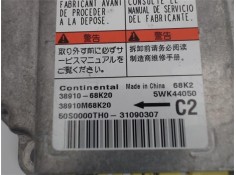 Recambio de centralita airbag para nissan pixo (uao) 1.0 visia referencia OEM IAM 3891068K10 5WK44050 