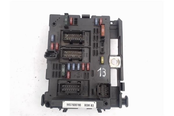 Recambio de caja fusibles/rele para peugeot 206 1.4 xr referencia OEM IAM 9657608780 45677476/BSM-B3 