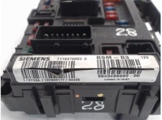 Recambio de caja fusibles/rele para citroen c3 1.4 hdi 70 furio referencia OEM IAM 9643498880/137609177 T118470003G/BSM-B3 