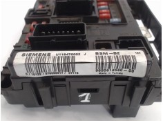 Recambio de caja fusibles/rele para citroen berlingo 1.6 hdi 75 sx plus combi referencia OEM IAM 9650618580 U118470002J/BSM-B2 